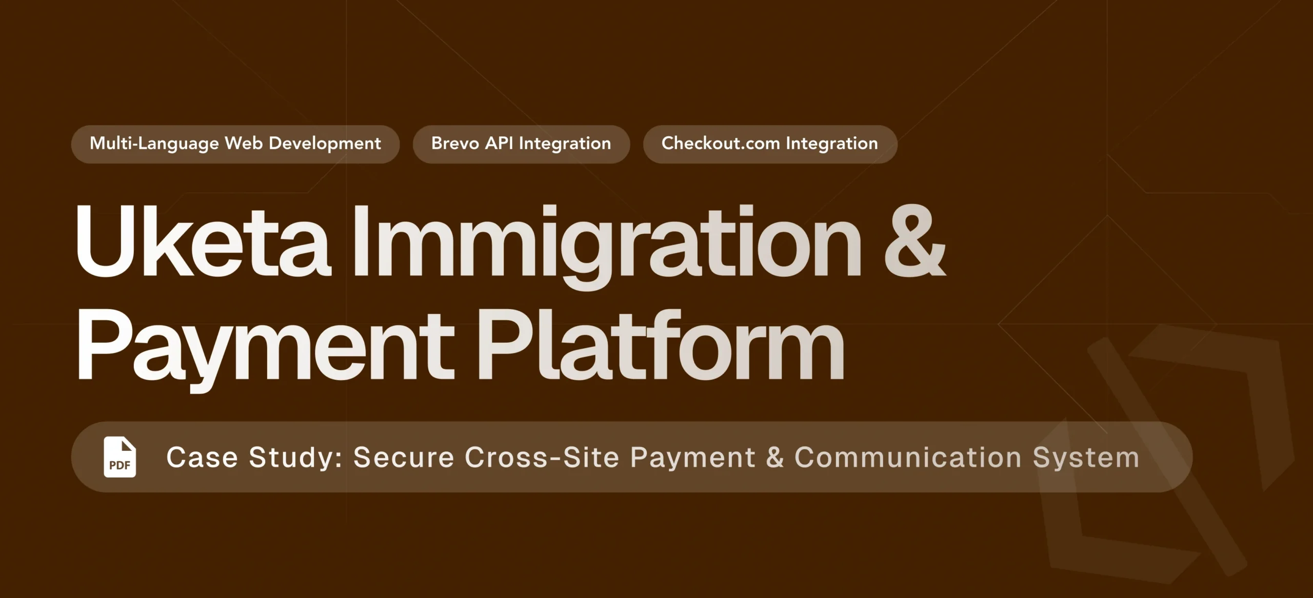 Uketa Support – Multi-Language Immigration Platform with Secure Cross-Site Payments